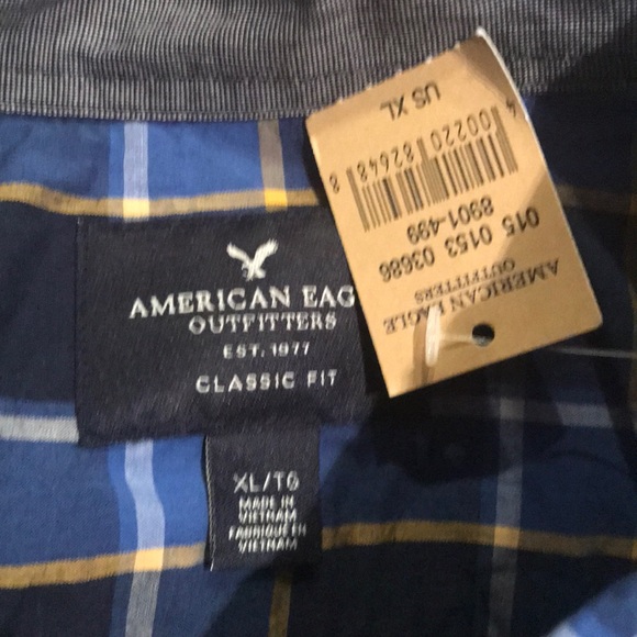 American Eagle men’s xl button down -new - Picture 2 of 2